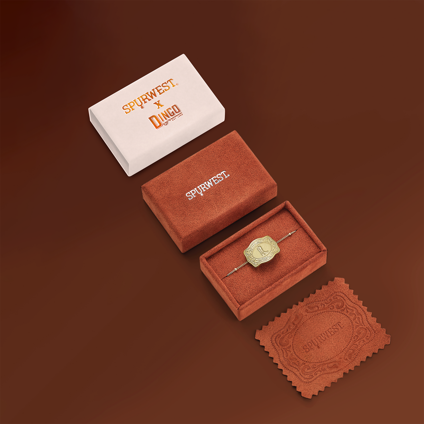 Mini Belt Buckle Necklace (Dingo Collab)