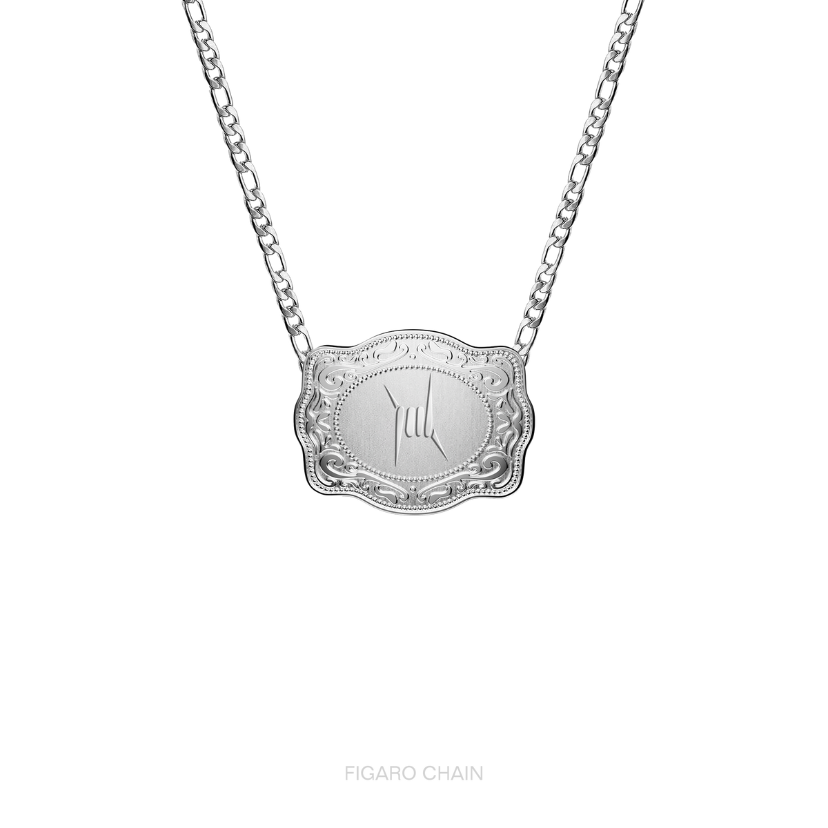 Belt shop buckle necklace