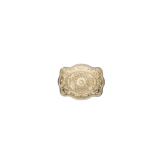 Mini Belt Buckle Ring (Amelia Rose) - Gold